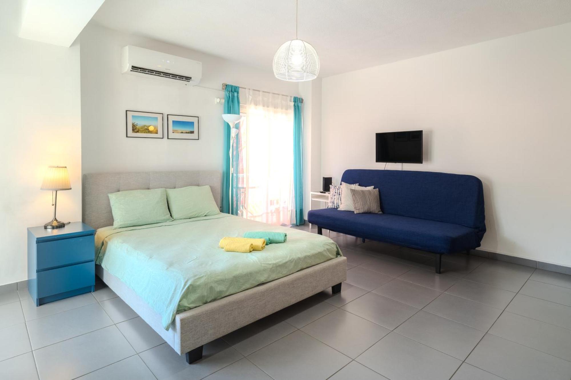 Mackenzie Blu Beach Studio Larnaca Extérieur photo